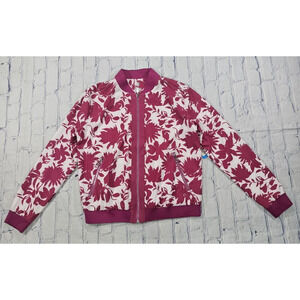 GG Blue Luxe Sport WOMENS SIZE SMALL Golf Bomber Full Zip Jacket